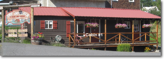 Front View of Cabin One